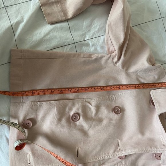 Pink GAP Jean Jacket. Double Breasted and Well Constructed. Size M GUC - Picture 13 of 15